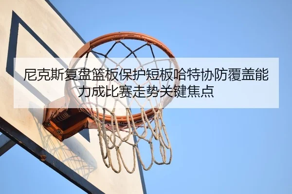 尼克斯复盘篮板保护短板哈特协防覆盖能力成比赛走势关键焦点